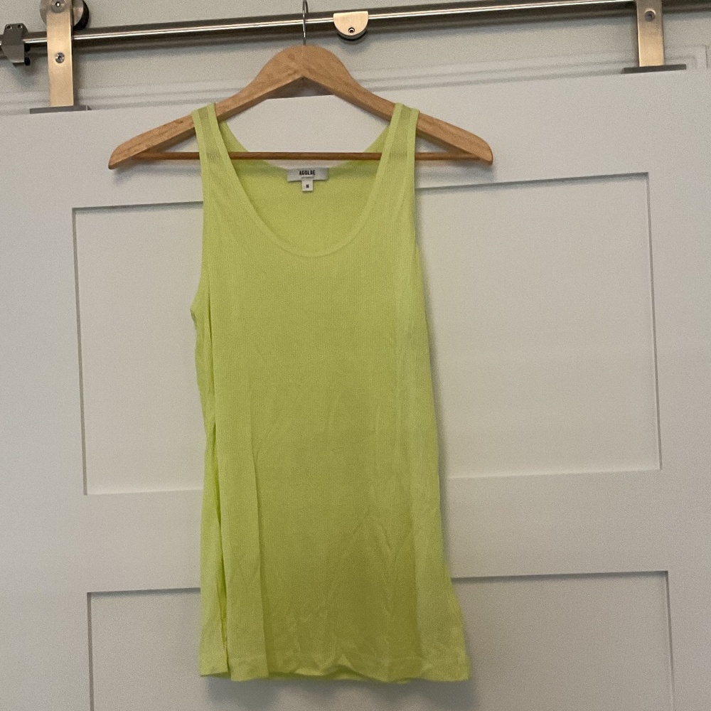 Agolde Karla tank, brand new, tags attached, size Medium